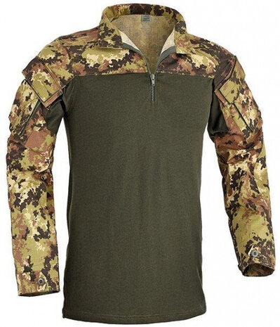 outdoortrui Combat heren polykatoen legergroen maat XL