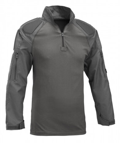longsleeve Combat heren katoen/polyester grijs maat M