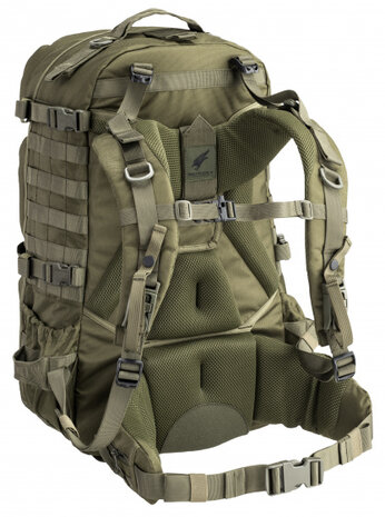 backpack Ares 50 liter 60 x 43 x 37 cm polyester groen