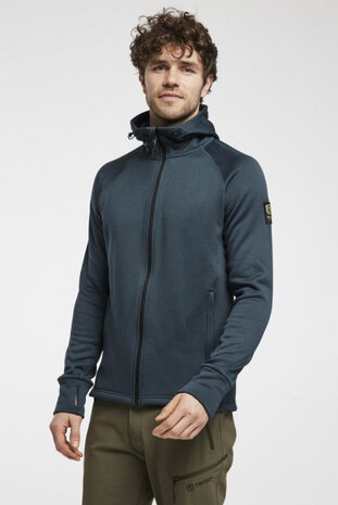 outdoorvest Icon polyester heren donkerblauw maat S