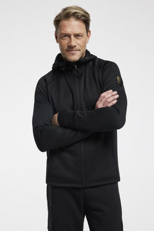 outdoorvest Icon polyester heren zwart maat S