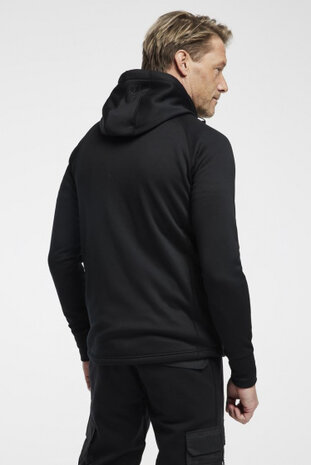 outdoorvest Icon polyester heren zwart maat S