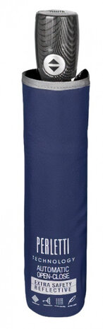 mini-paraplu Automatic Open-Close 58 x 104 cm blauw