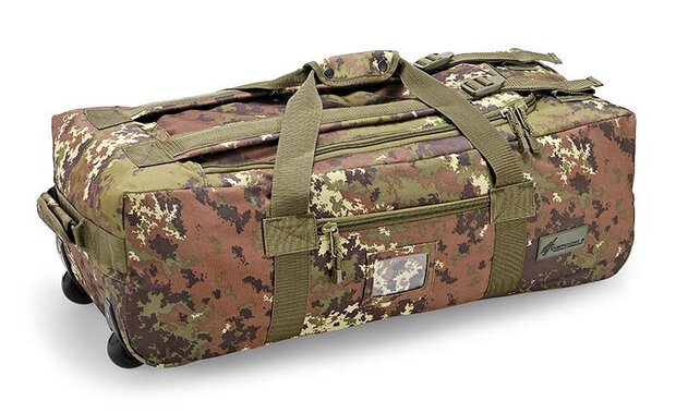 reistas 70 liter 80 x 36 x 25 cm polyester legergroen
