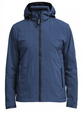 outdoorjas Scarp heren polyester donkerblauw maat M