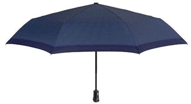 paraplu automatisch 58 x 104 cm fiberglas blauw