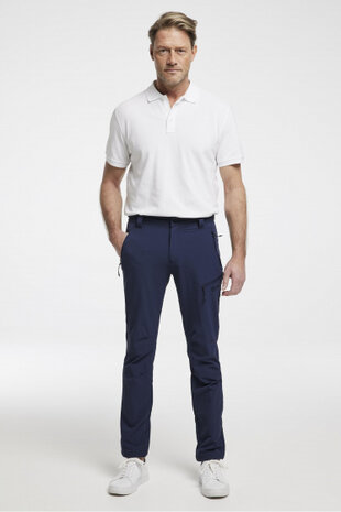 outdoorbroek Garry heren polyester navy maat S