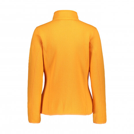 outdoorvest Knitted dames polyester oranje maat 44