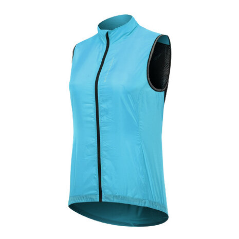 bodywarmer P-Ride dames polyester blauw maat 42