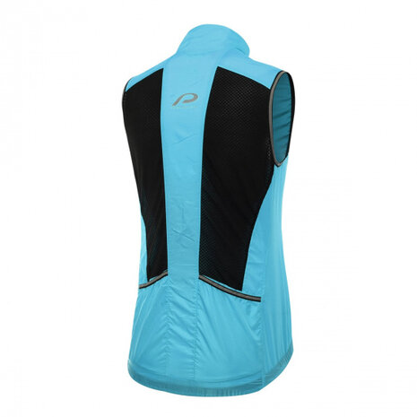 bodywarmer P-Ride dames polyester blauw maat 42