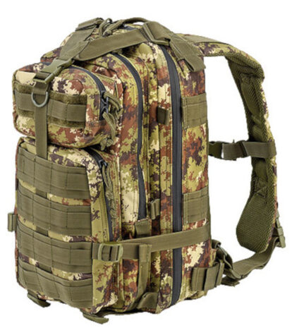 backpack Tactical 35 L polyester 25 x 27 x 45 cm groen