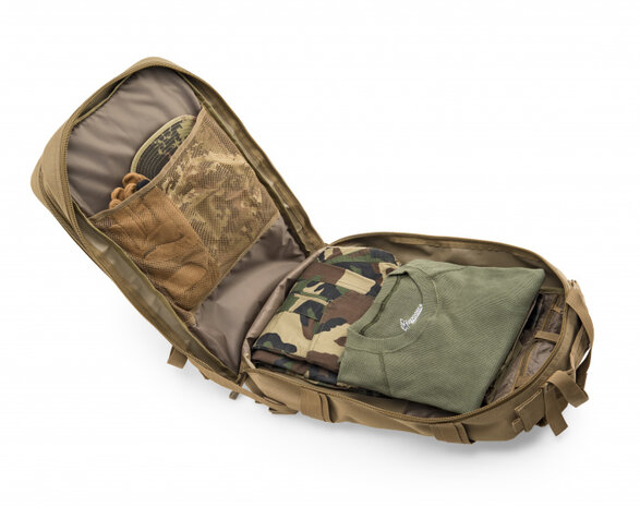 backpack Tactical 40 L polyester 25 x 38 x 52 cm bruin