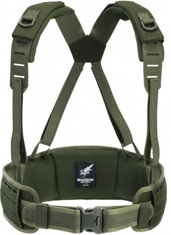 ladingsgordel 125 cm nylon groen maat S/M