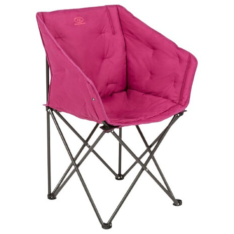 vouwstoel Braemar 87 x 50 x 46 cm staal roze