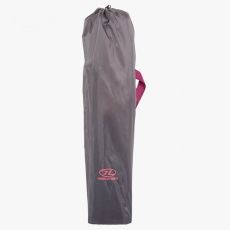 vouwstoel Braemar 87 x 50 x 46 cm staal roze