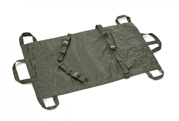 brancard draagbaar 136 x 71 cm polyester groen