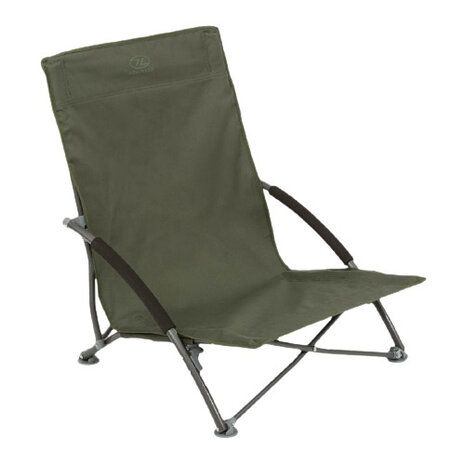 vouwstoel Perch 63 x 56,5 x 65 cm staal legergroen