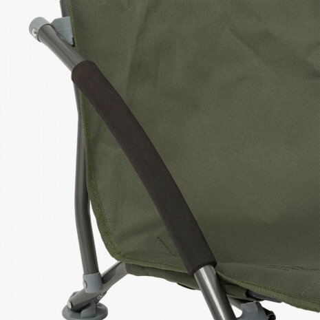 vouwstoel Perch 63 x 56,5 x 65 cm staal legergroen