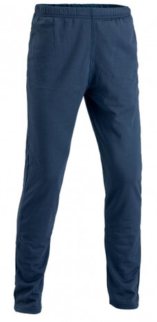 thermobroek Level 2 heren polyester donkerblauw maat L