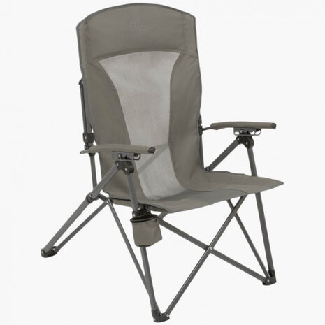 vouwstoel Balvenie 108 x 60 x 86 cm staal grijs
