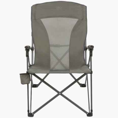 vouwstoel Balvenie 108 x 60 x 86 cm staal grijs