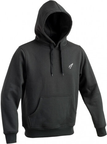 hoodie heren polyester/katoen zwart maat XXL