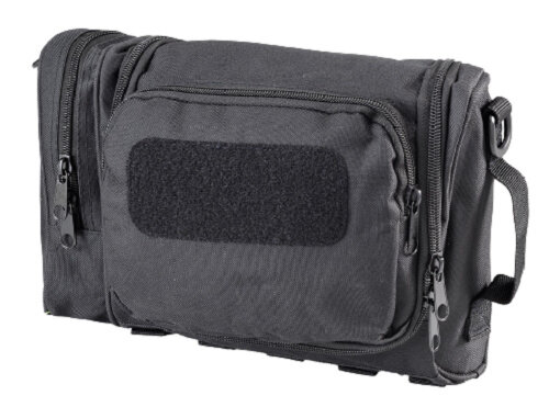 toilettas Tactical 29 x 20 cm nylon zwart