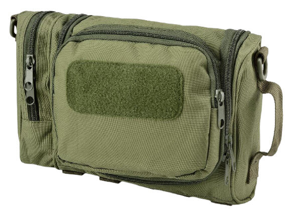 toilettas Tactical 29 x 20 cm nylon groen
