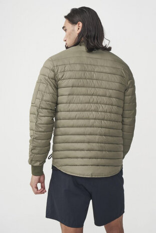 jas Tanani polyester heren groen maat S