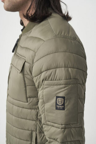 jas Tanani polyester heren groen maat S