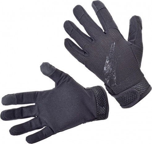 handschoenen polyester/mesh zwart maat XXL