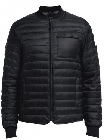 jas Tanani polyester heren zwart maat L