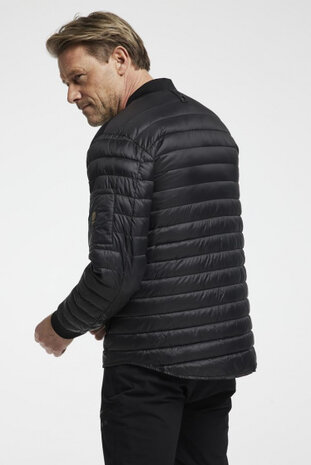 jas Tanani polyester heren zwart maat L