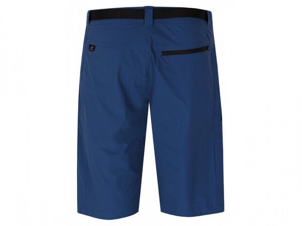 korte broek Doug heren elastaan/polyamide blauw mt S