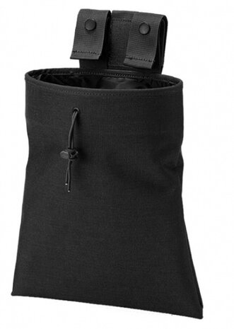 tas opvouwbaar 25 x 29 cm nylon zwart