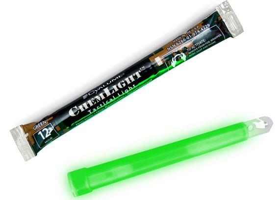 lichtstick Chemlight 15 cm groen