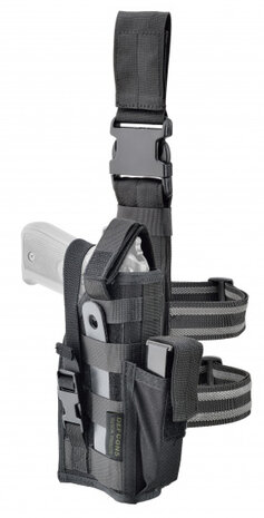 holster Ambidextrous Leg 12 x 32 cm polyester zwart