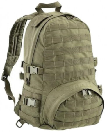 rugzak Outac heren 20 liter polyester groen
