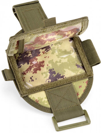 kaartenhouder Outac 25 x 17 cm polyester legergroen