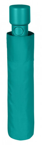 mini-paraplu dames 99 cm automatisch polyester aqua