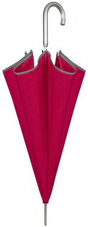paraplu dames 112 cm automatisch microvezel rood