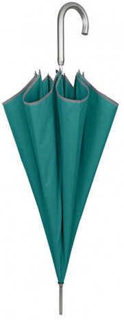 paraplu dames 112 cm automatisch microvezel groen