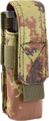 munitiehouder Outac Single Molle polyester groen/bruin