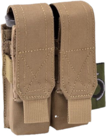 munitiehouder Outac Double Molle polyester beige