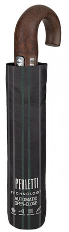 mini-paraplu Open&amp;Close heren 104 cm microvezel grijs