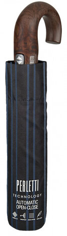mini-paraplu Open&amp;Close heren 104 cm microvezel blauw