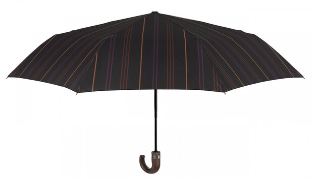 mini-paraplu Open&amp;Close heren 104 cm microvezel bruin