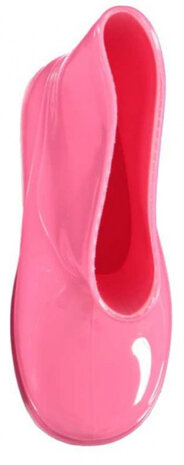 regenlaarzen meisjes halfhoog rubber roze maat 33