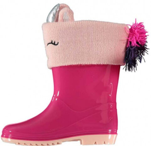 regenlaarzen meisjes rubber roze maat 24