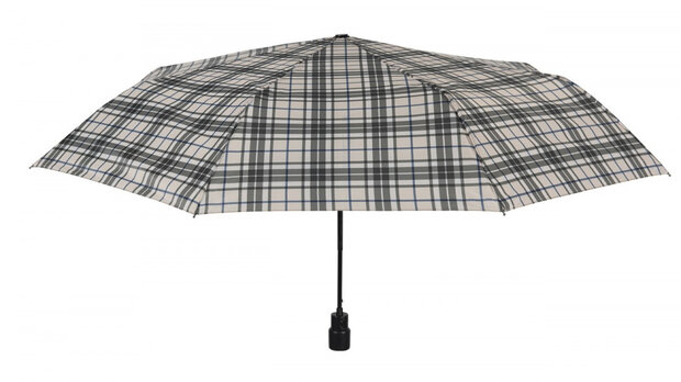 mini-paraplu Scottish 99 cm automatisch polyester cr&egrave;me